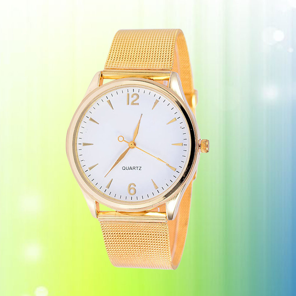 Women Quartz Watch Golden Mesh - Luxury Watch Gift For Her ulasan dan harga