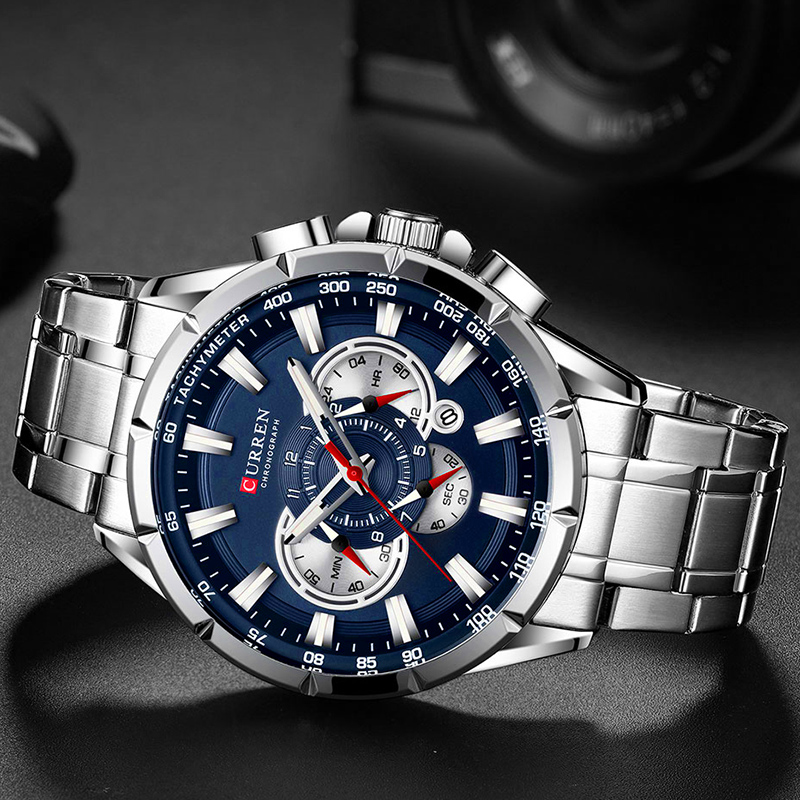 CURREN Wrist Watch Men Waterpr - Luxury Watch Maker ulasan dan harga