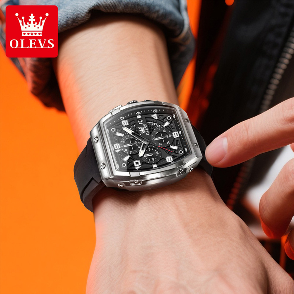 OLEVS Men Watches 2976 Luxury  - Luxury Watch Maker ulasan dan harga
