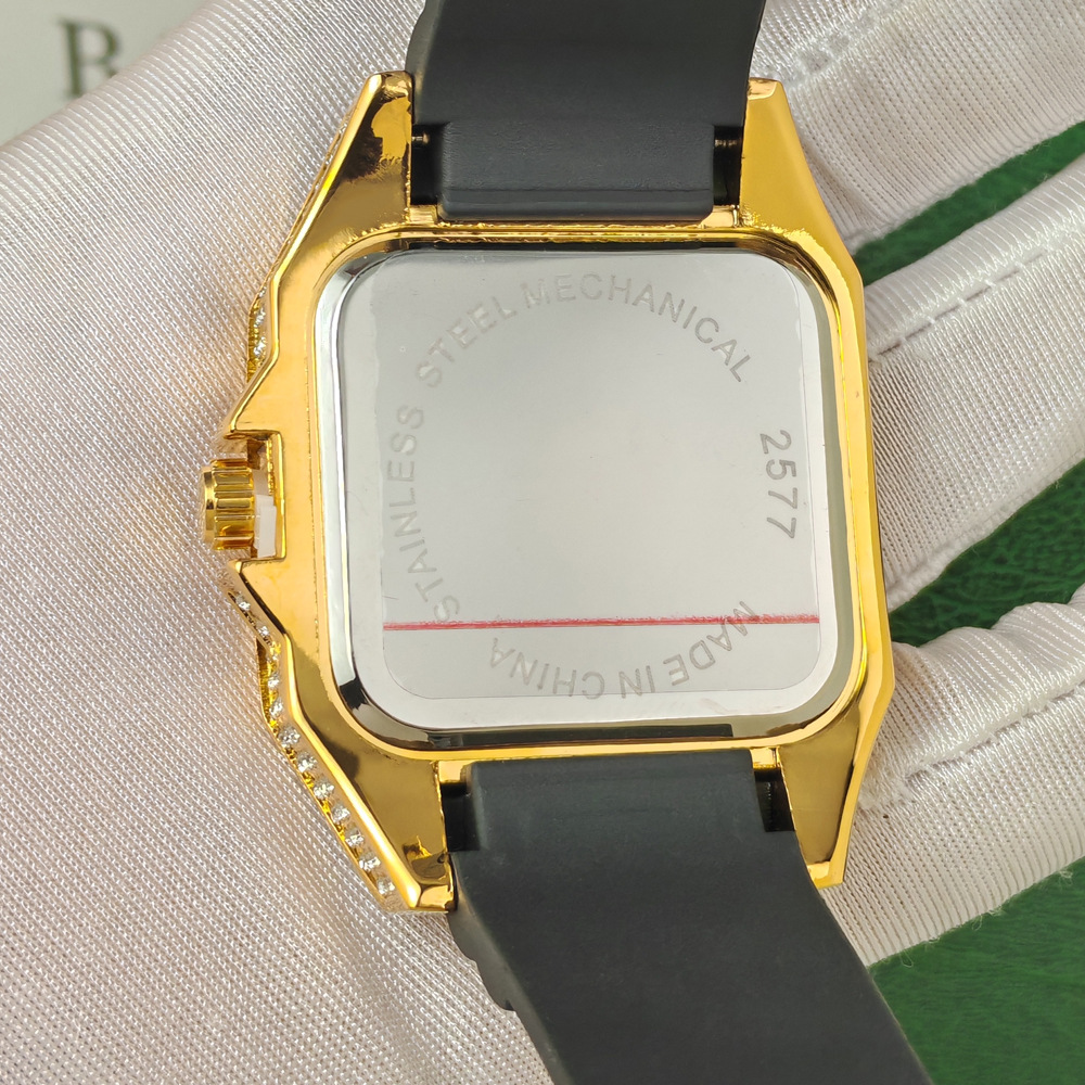 Hot Fashion Square Full Diamon - Luxury Watch Iceberg ulasan dan harga