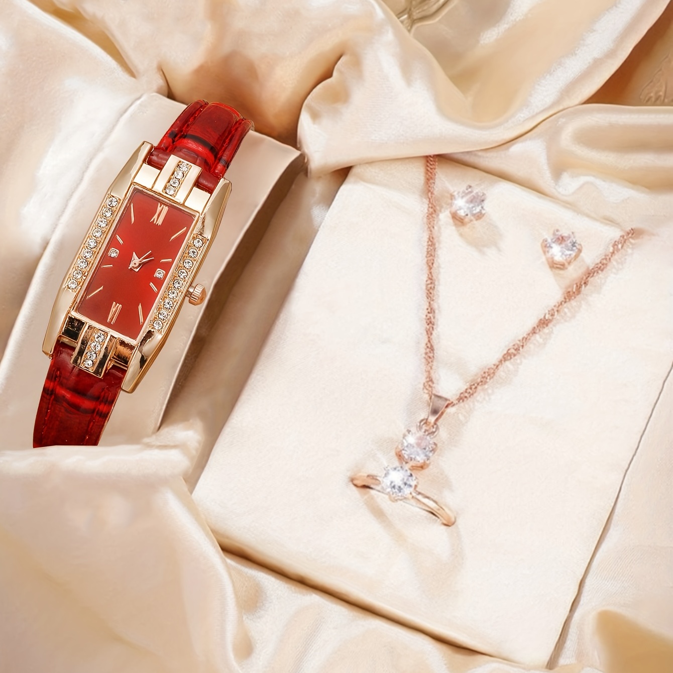 Luxury Rhinestone Quartz Watch - Luxury Watch Gift For Her ulasan dan harga
