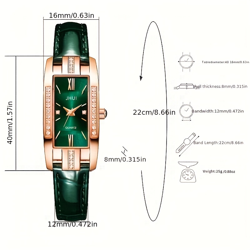 Luxury Rhinestone Quartz Watch - Luxury Watch Gift For Her ulasan dan harga