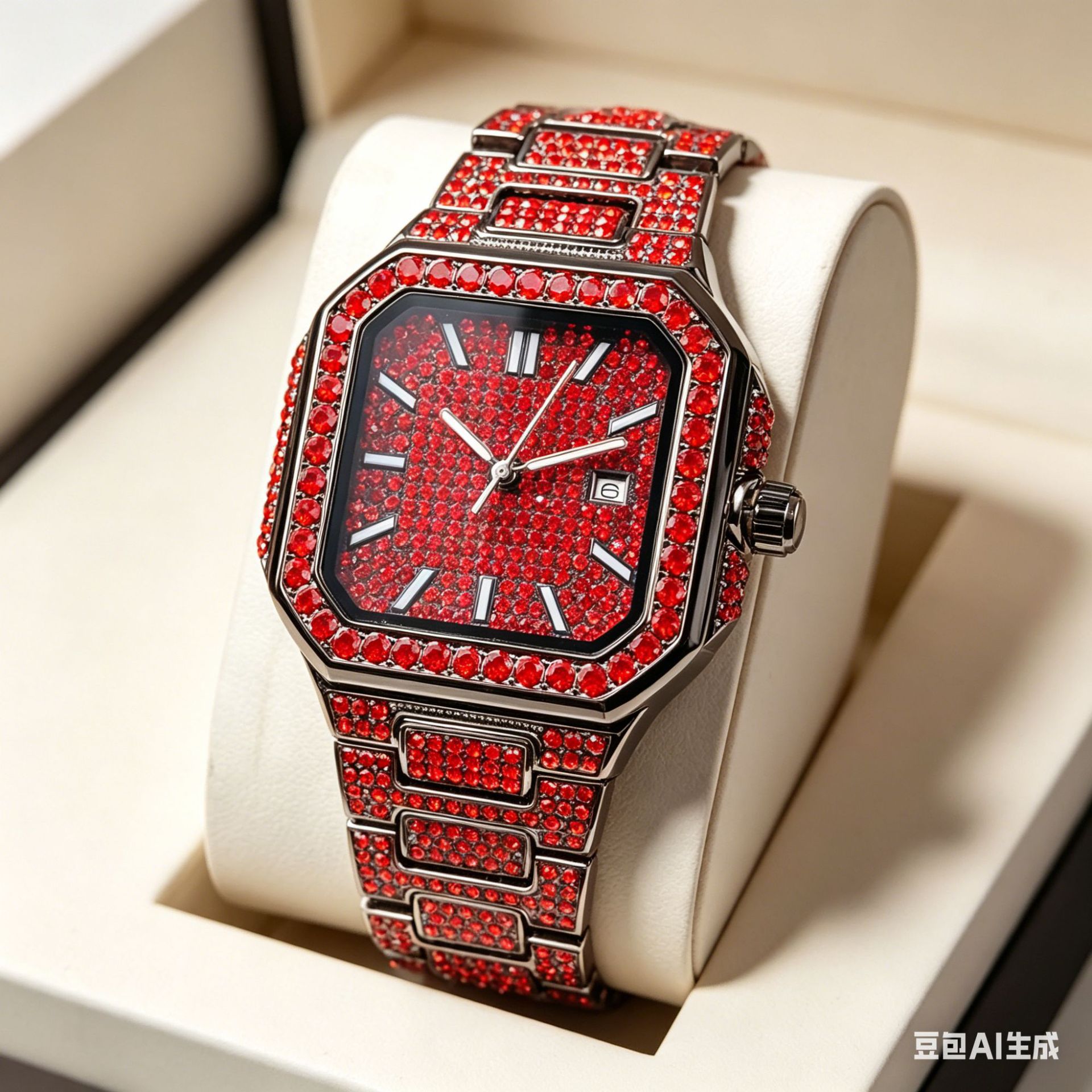 Luxury Square Ice Diamond Quar - Luxury Watch Iceberg ulasan dan harga