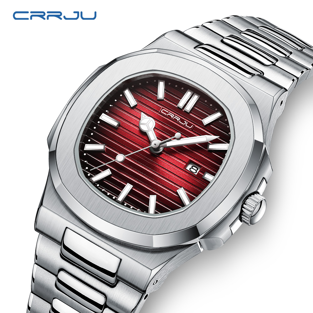 CRRJU Top Luxury Brand Man Wat - Luxury Watch Top 10 ulasan dan harga
