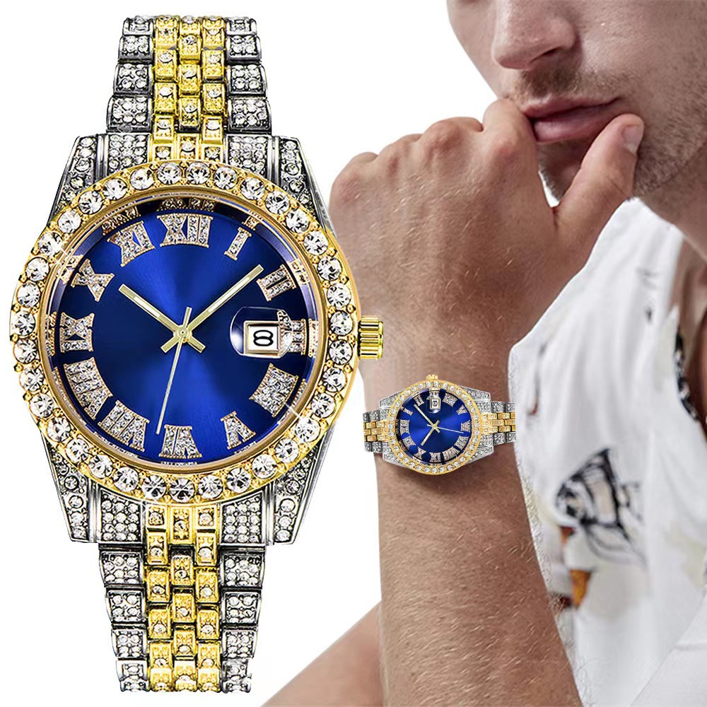 Luxury Hip Hop Stainless Steel - Luxury Watch Iceberg ulasan dan harga