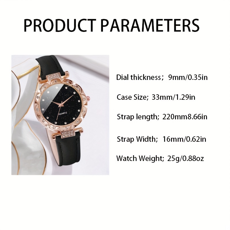 Starry Fashion Quartz Watch Lu - Luxury Watch Gift For Her ulasan dan harga