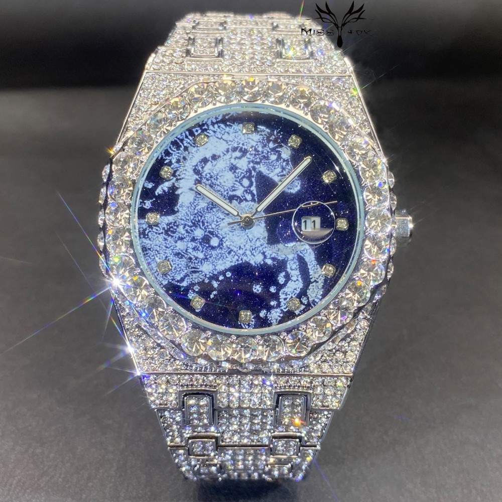 2026 Hip Hop Mens Quartz Watch - Luxury Watch Iceberg ulasan dan harga