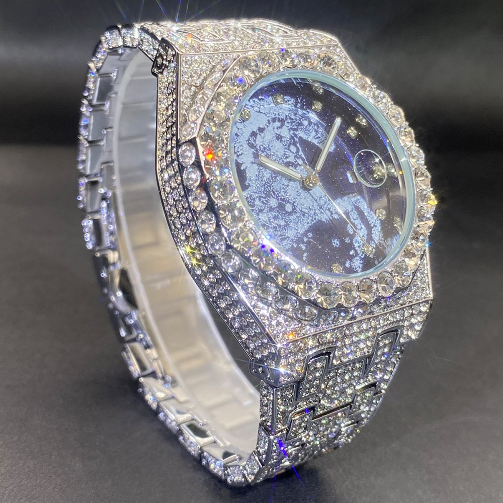 2026 Hip Hop Mens Quartz Watch - Luxury Watch Iceberg ulasan dan harga