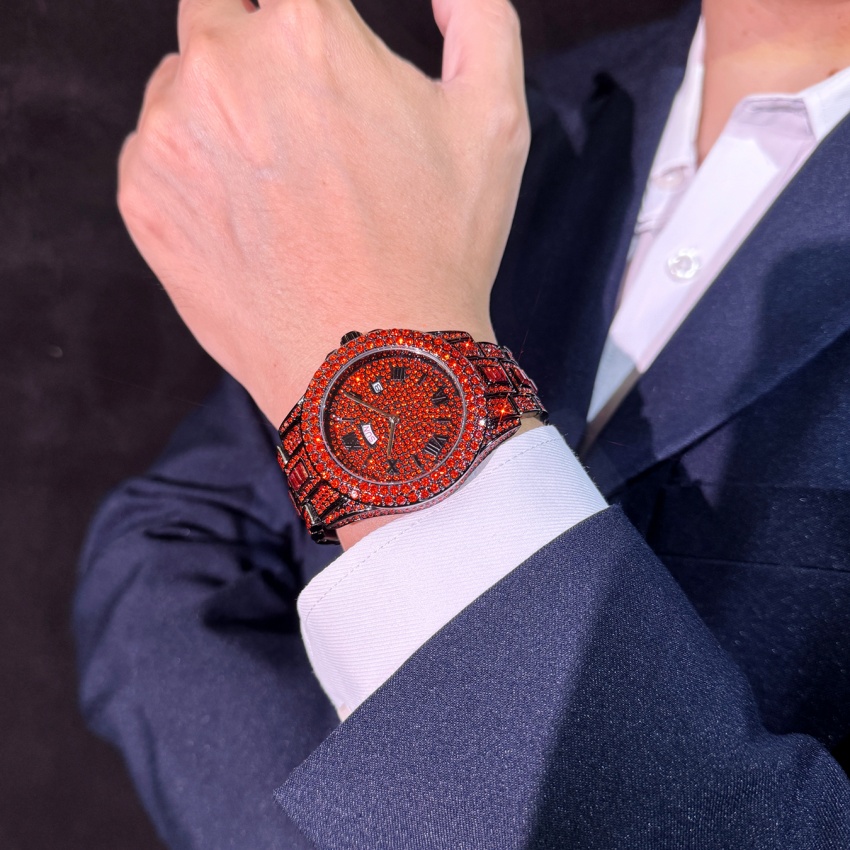 Luxury Hip Hop Stainless Steel - Luxury Watch Iceberg ulasan dan harga