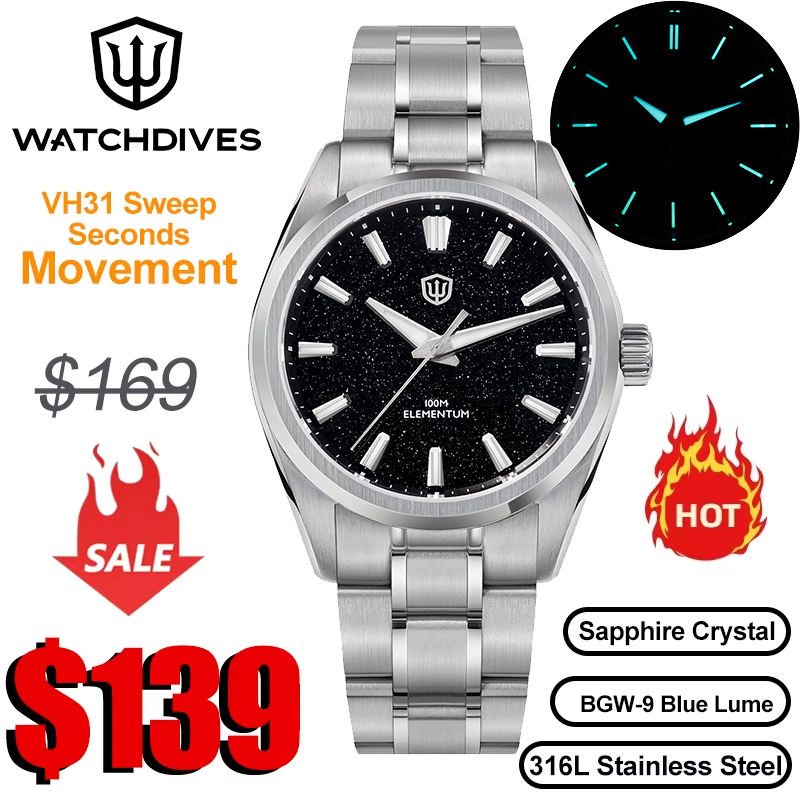 Watchdives WD0003C Quartz Watc - Luxury Watch Iceberg ulasan dan harga