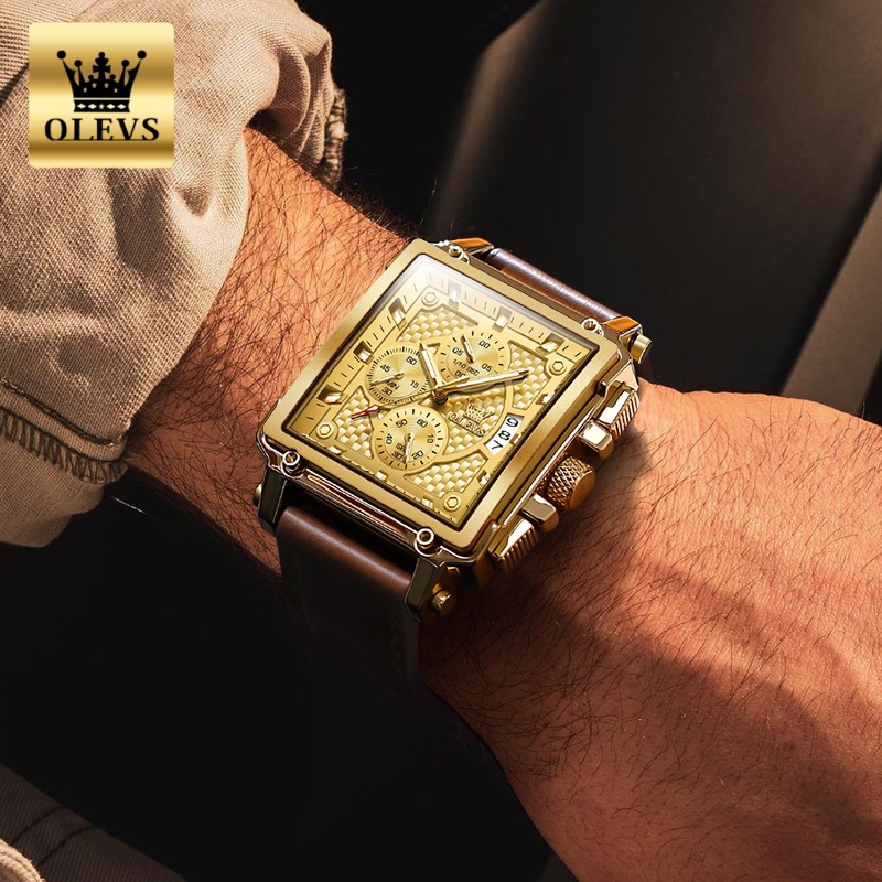 OLEVS Brand Mens Watches Water - Luxury Watch Investment ulasan dan harga