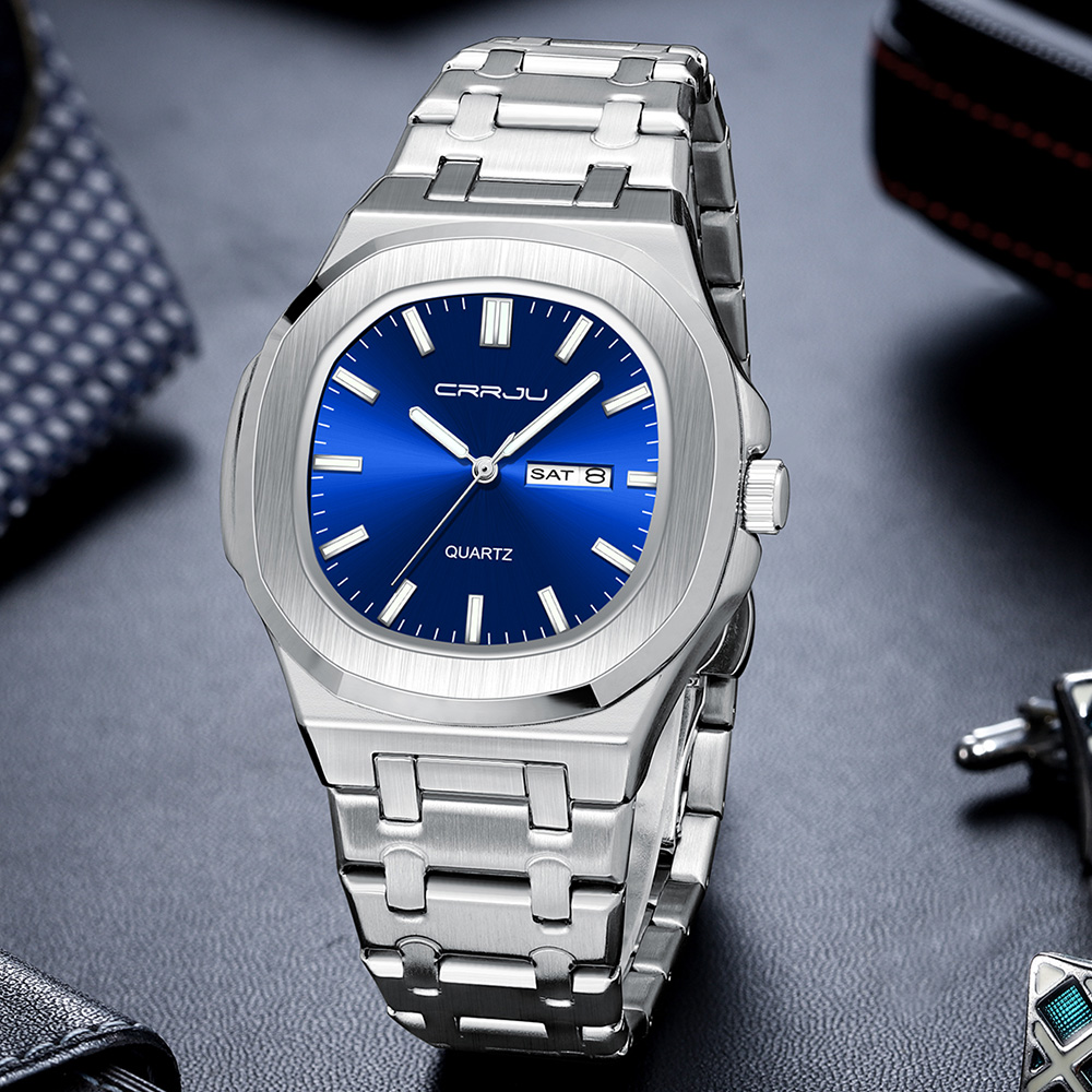 CRRJU 5039 Top Brand Men's Qua - Luxury Watch Top 10 ulasan dan harga