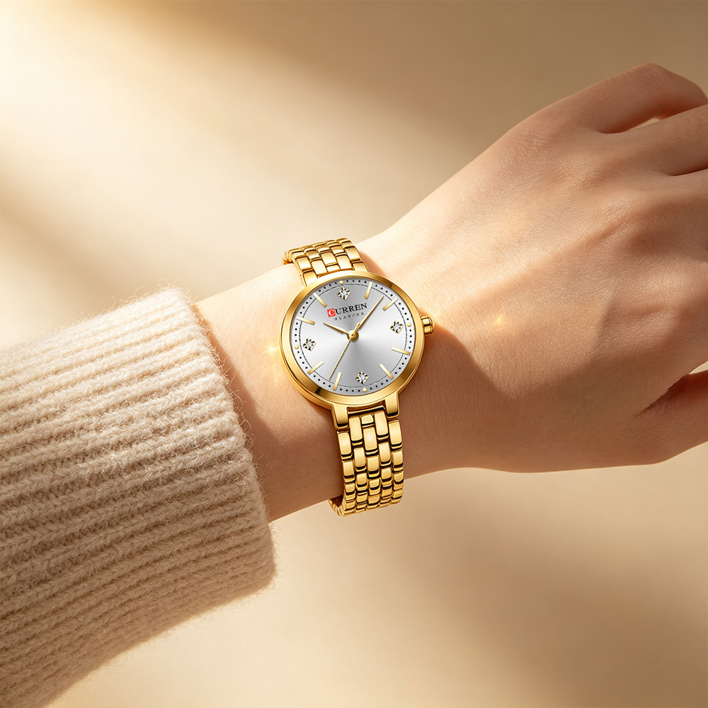 CURREN Ladies Minimalist Thin  - Luxury Watch Gift For Her ulasan dan harga