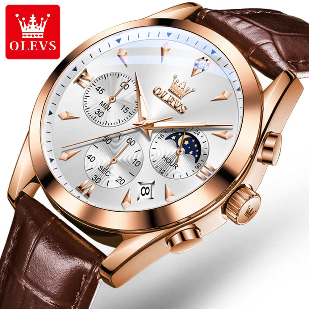 OLEVS Brand New Fashion Quartz - Luxury Watch Magazine ulasan dan harga