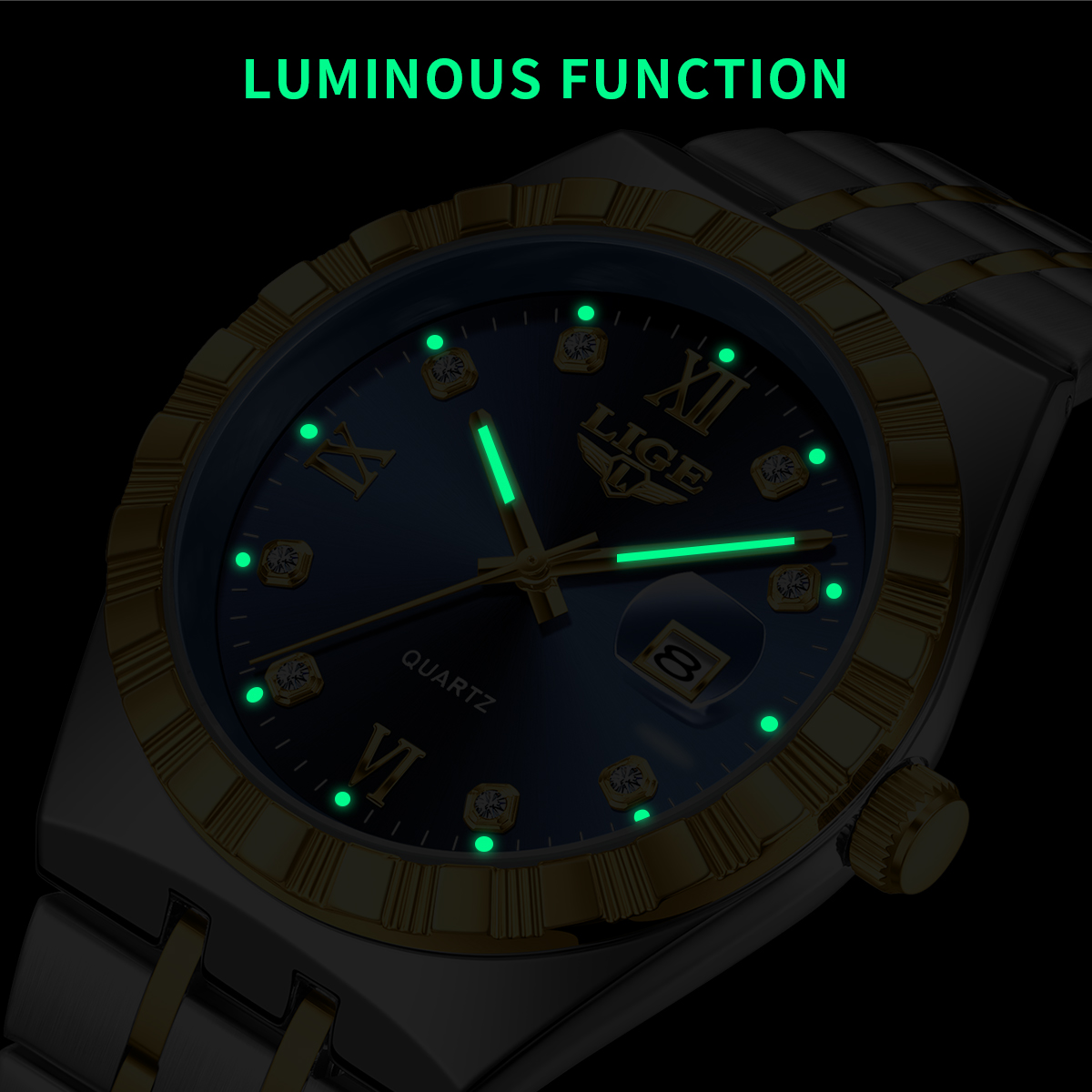 LIGE Business Men Watches Top  - Luxury Watch Maker ulasan dan harga