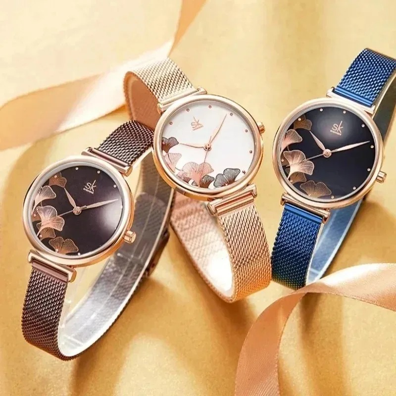 Luxury Women's Ginkgo Leaf Wat - Luxury Watch Gift For Her ulasan dan harga