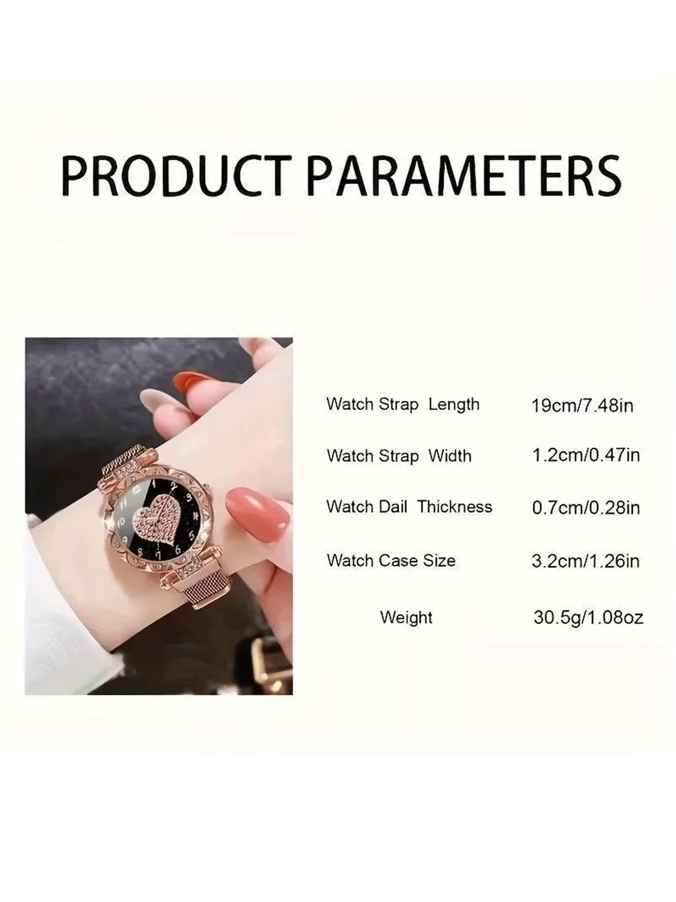 2pcs/set Women's Luxury Rhines - Luxury Watch Gift For Her ulasan dan harga